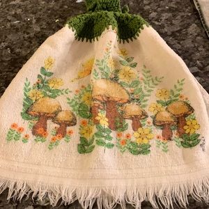 Vintage Mushroom Towel